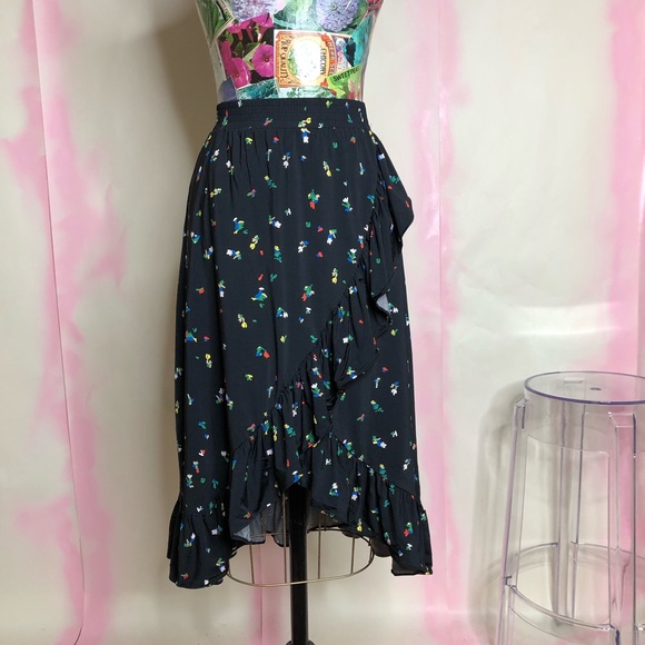 & Other Stories Dresses & Skirts - & Other Stories Paris Atelier Floral Ruffle Skirt